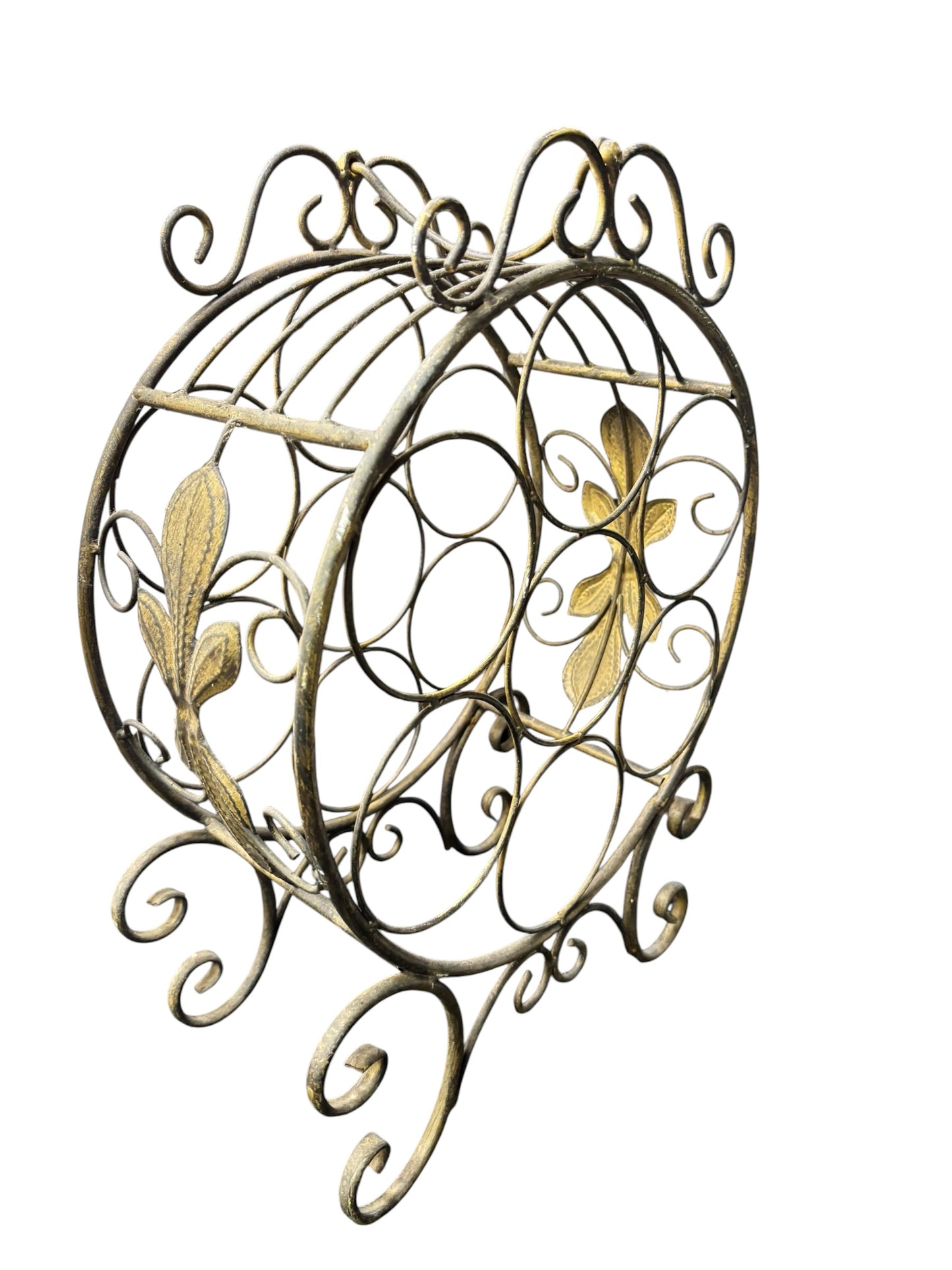 36699 - 19" Rustic 7 Bottle Metal Decorative Wine Holder |TBD|