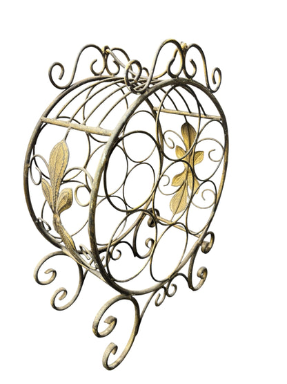 36699 - 19" Rustic 7 Bottle Metal Decorative Wine Holder |TBD|