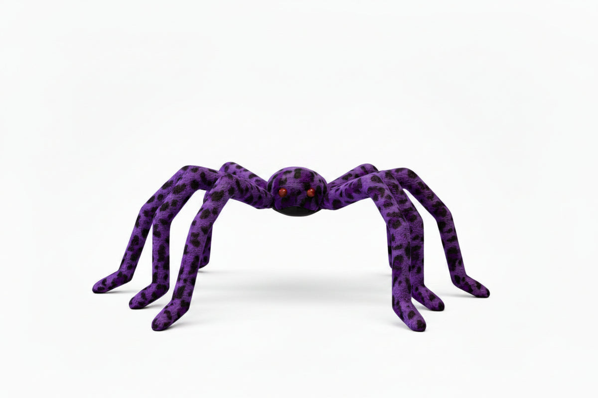 22579 - 18" Plush Purple Spider - |Pod 2-4|