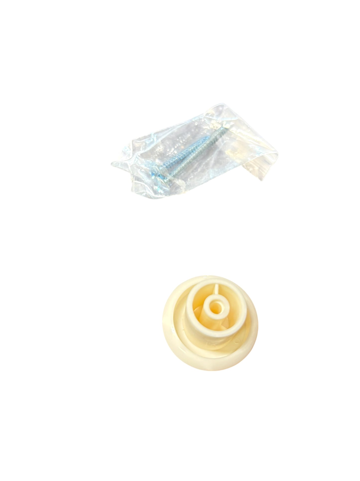 24777 - 5 Pack Round White Knob |11-12|