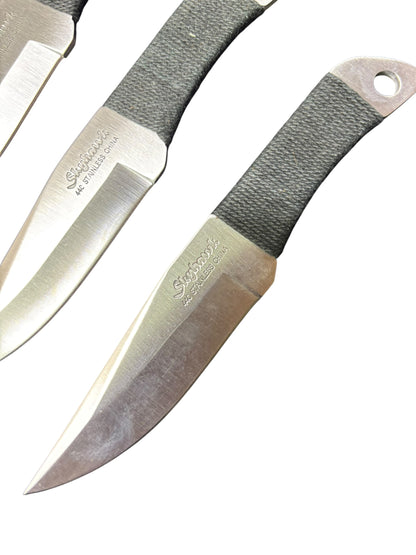 13867 - Throwing Knife Hawk 3 Pc 6.25" |82|