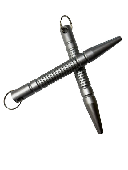 41900 -Set of Three 4" Silver Pointed Kubaton  |86|