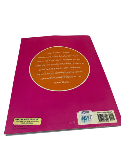34398 - Origami Monsters Book New 12" |34398|