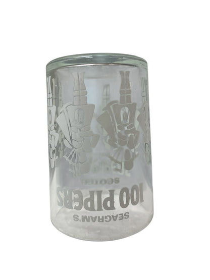 34281 - Seagram's 100 Pipers Shot 2.5 inch Glass |4-30|