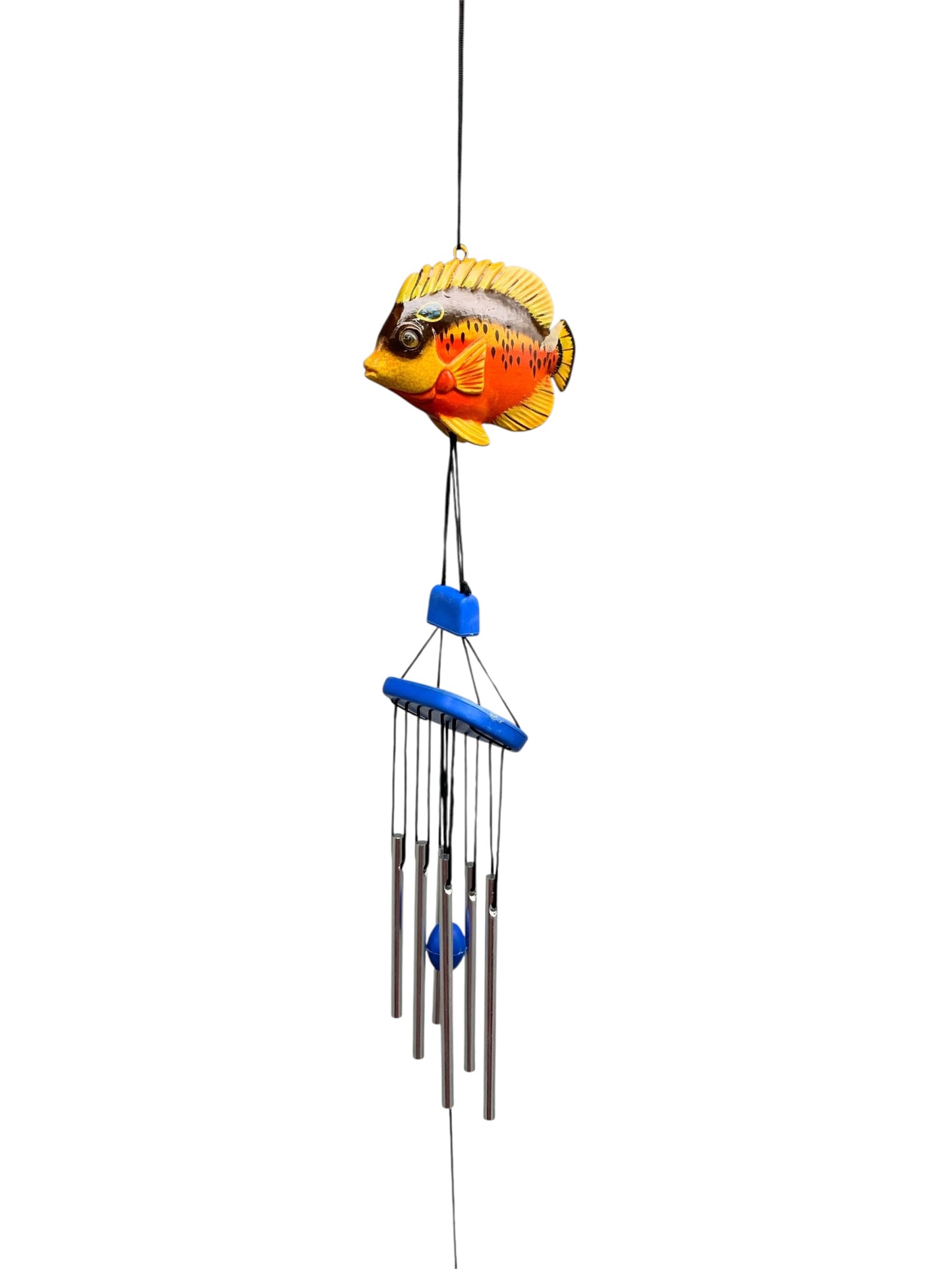 22359 - Red Yellow 16" Fish Windchime |21-25|