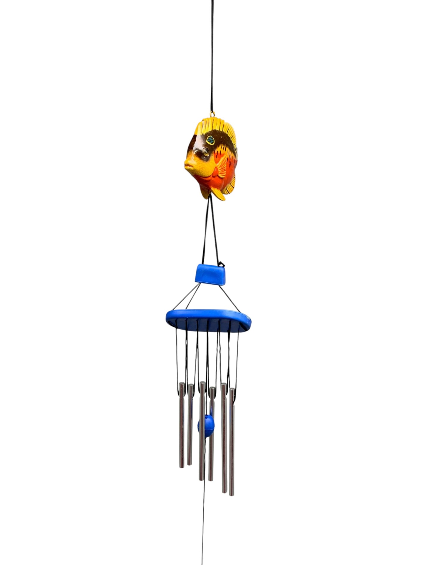 22359 - Red Yellow 16" Fish Windchime |21-25|