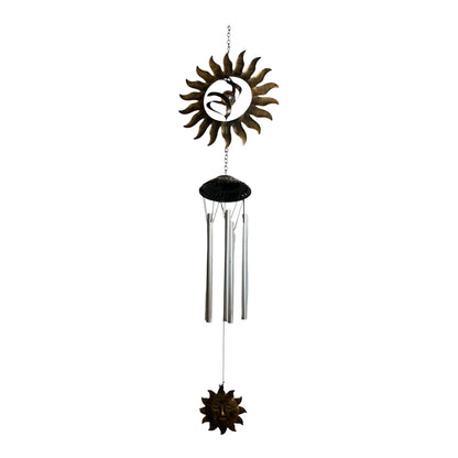 1247 - 30" Bronze Sun Windchime |G-7|