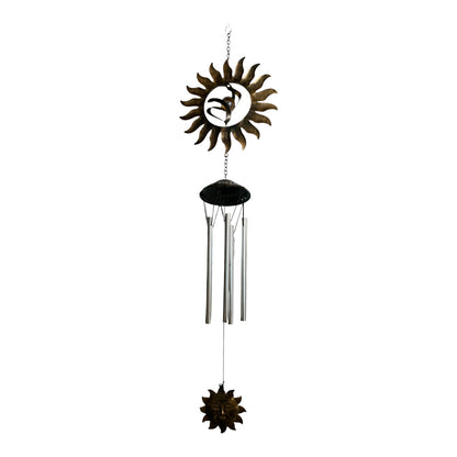 1247 - 30" Bronze Sun Windchime |G-7|