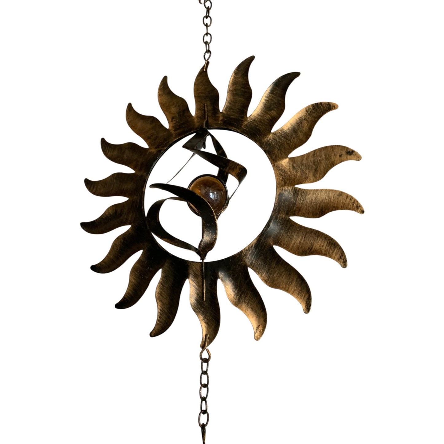 1247 - 30" Bronze Sun Windchime |G-7|