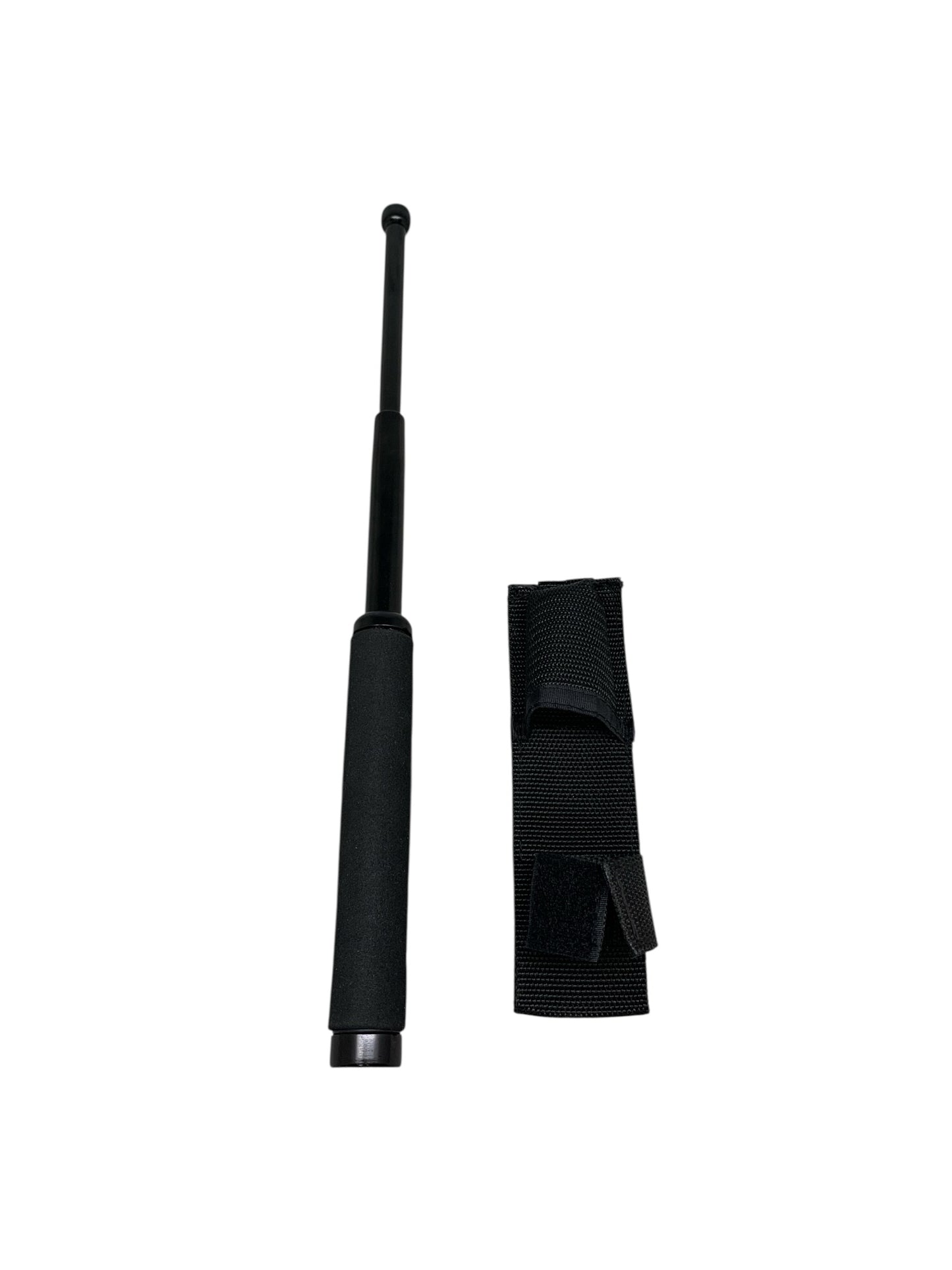 6833 - Baton 16" Foam Grip Solid Black |89 : Store|