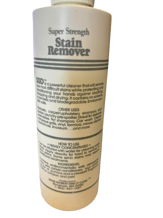 2707 - BUY ONE GET ONE FREE Advanced SSD Super Strength Stain Remover with Aloe for Effective Cleaning on Fabrics and Surfaces |BA-59|