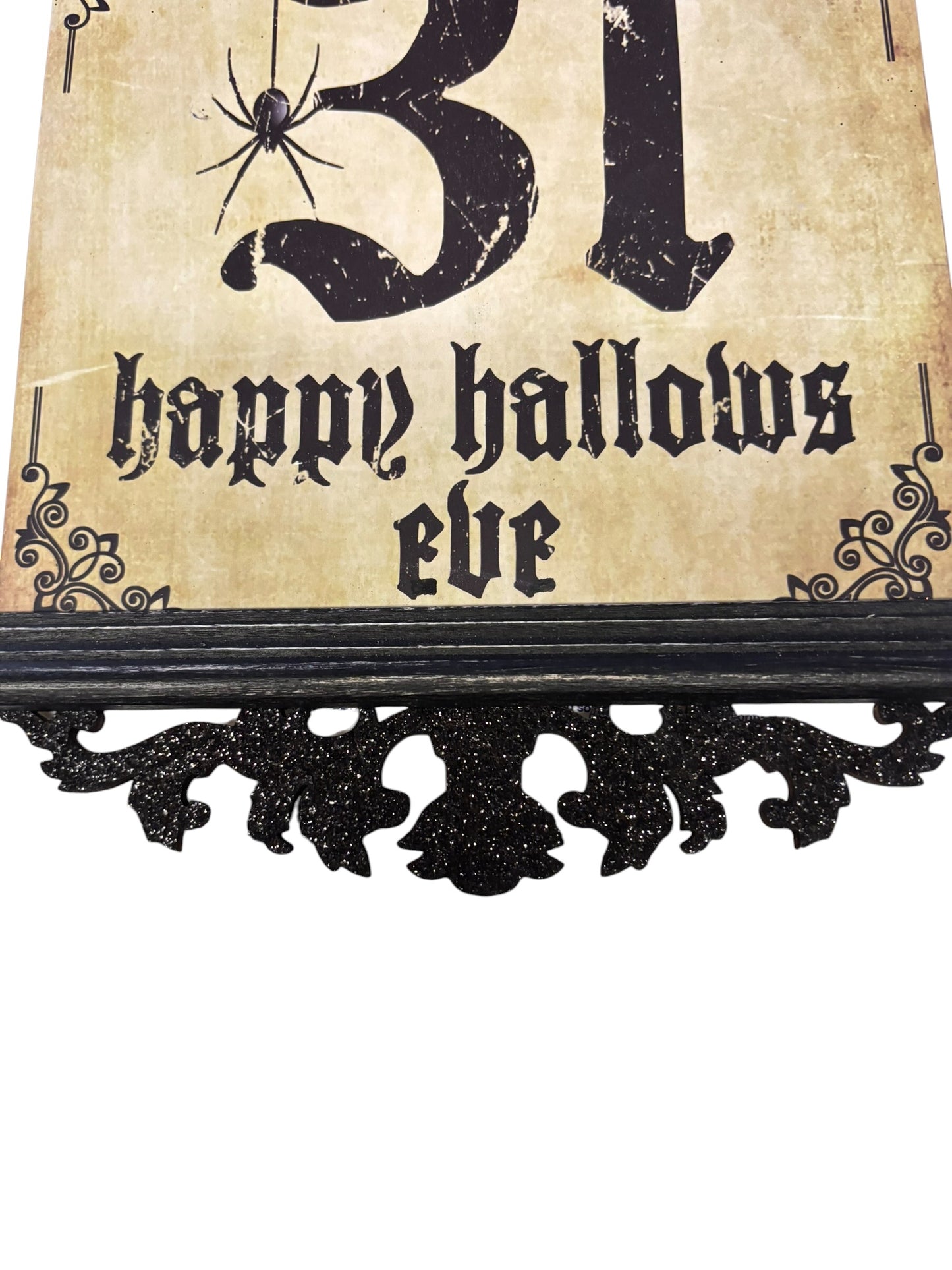 37590 - 10" WOOD 31 Happy Hallows Eve Sign |TBD|