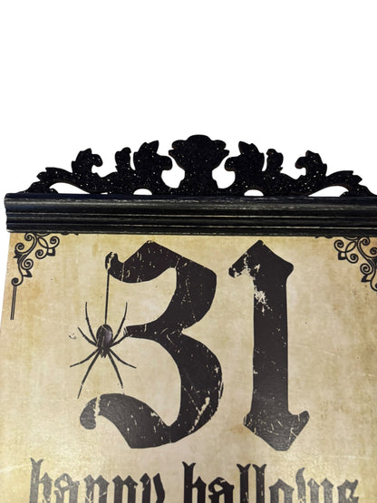 37590 - 10" WOOD 31 Happy Hallows Eve Sign |TBD|