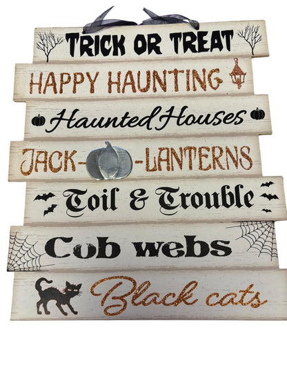 32250 - 12" Trick Or Treat Sign |Pod 1-22|