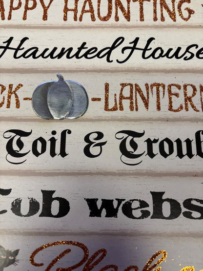 32250 - 12" Trick Or Treat Sign |Pod 1-22|