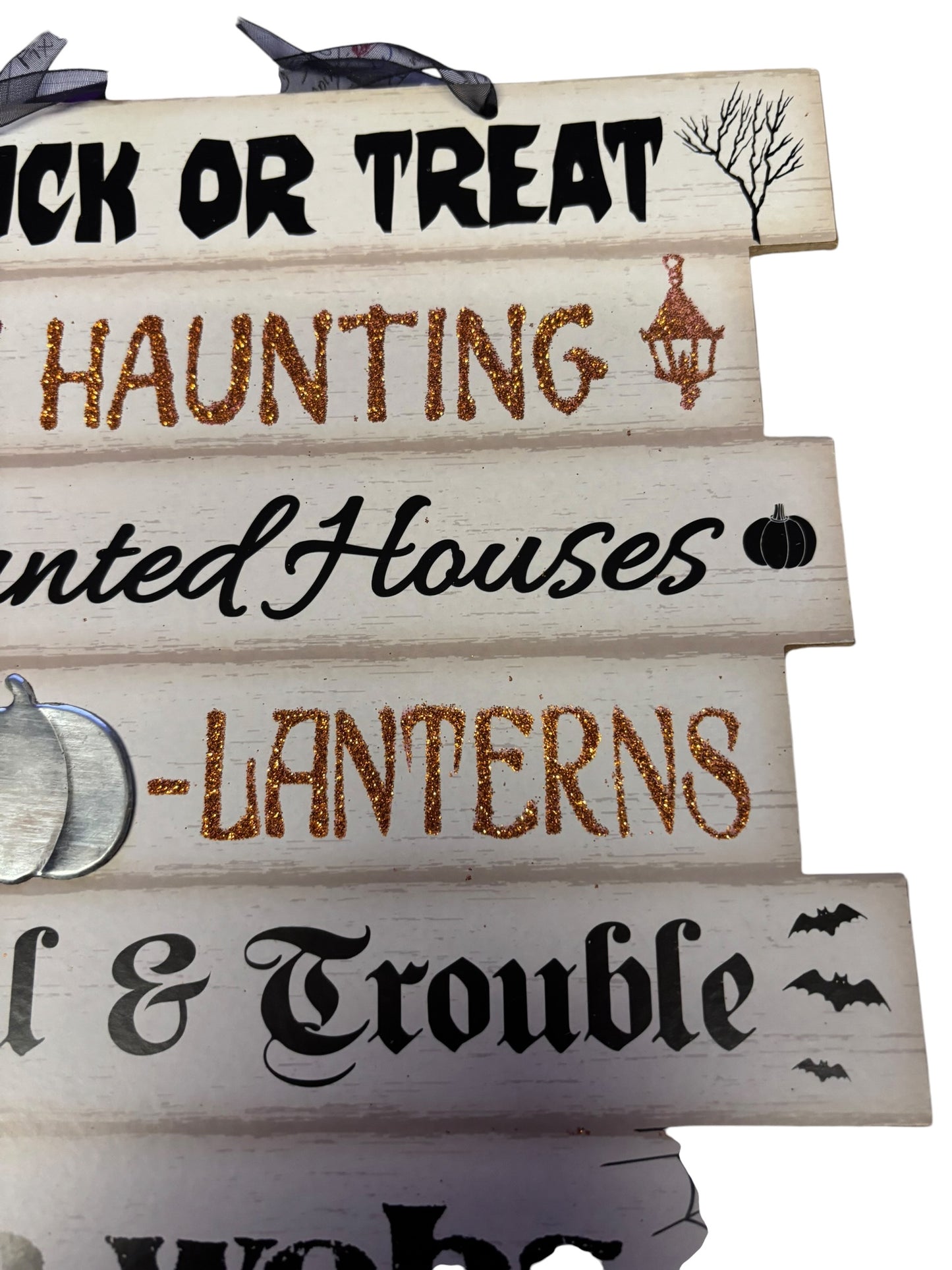 32250 - 12" Trick Or Treat Sign |Pod 1-22|