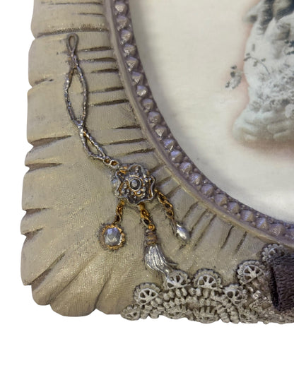25746 - The Lady Victorian Frame Ceramic 4.5 x 6" |1-27|