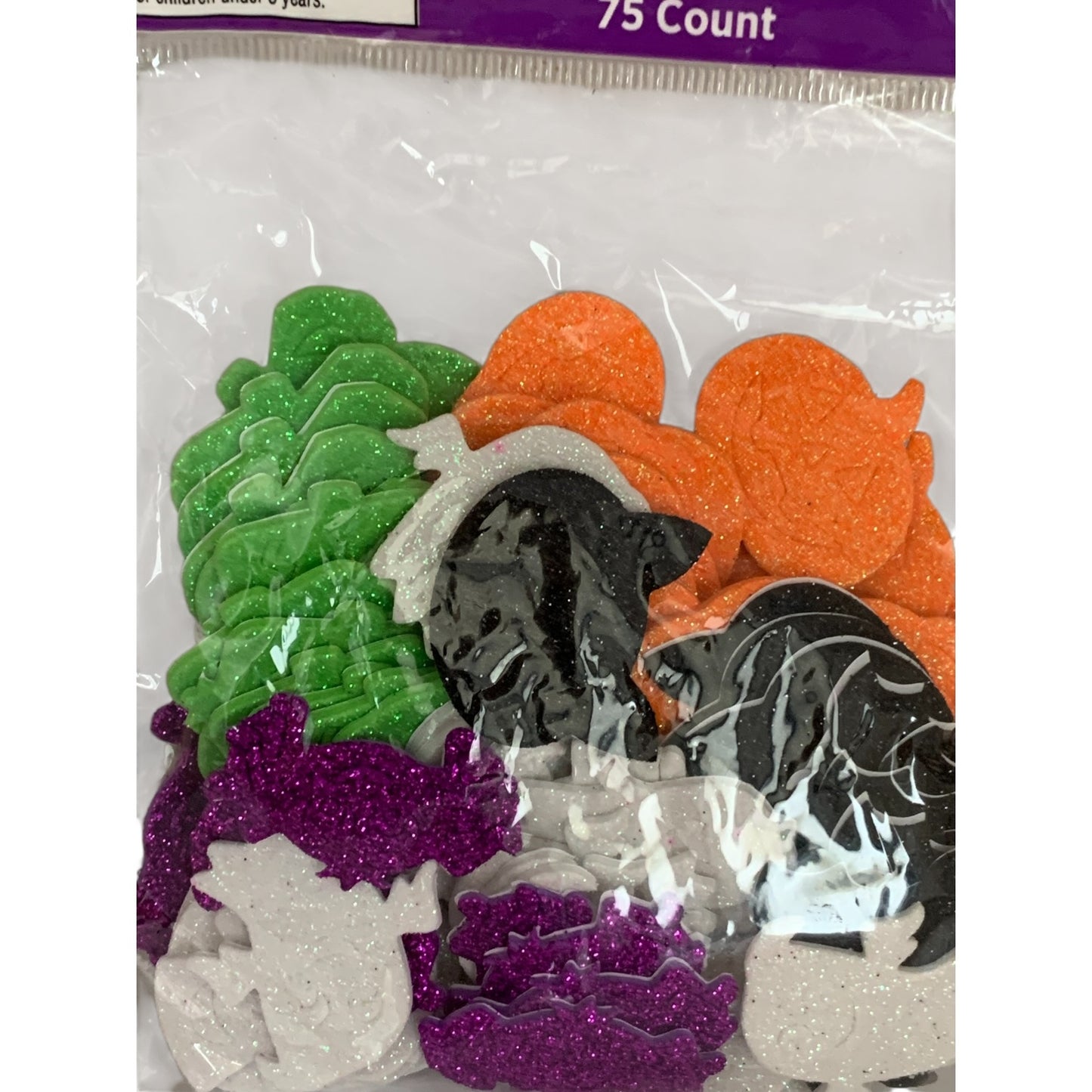 26932 -Spooky Sparkle Overload: 225 Halloween Foam Stickers + a FREE 50-Pack! |H-27|