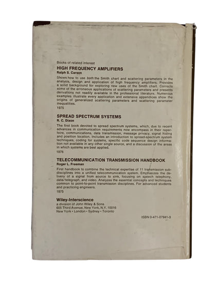 36581 - Book Hard Cover Phase-Locked Loops: Application to Coherent Receiver Design 9" |TBD|