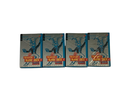 6058 - Set of 4 Vibrant Magic Deck of Playing Cards 3" |GR-63|