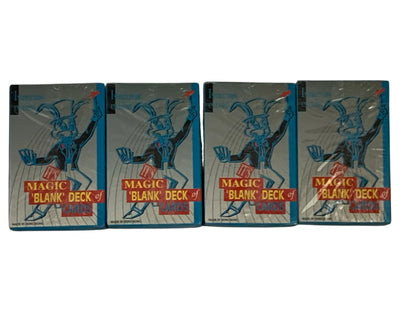 6058 - Set of 4 Vibrant Magic Deck of Playing Cards 3" |GR-63|