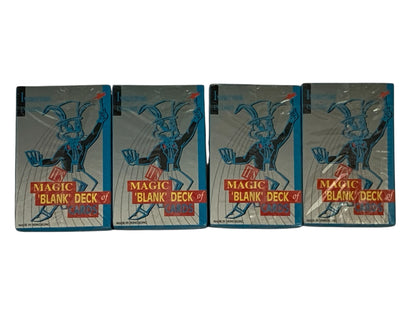 6058 - Set of 4 Vibrant Magic Deck of Playing Cards 3" |GR-63|