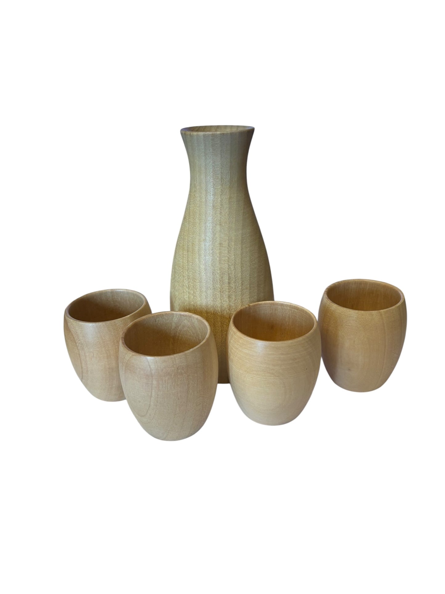 5053 - Five -Piece Wood Sake Set |13-23|