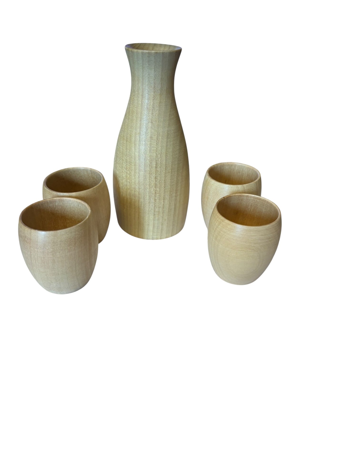 5053 - Five -Piece Wood Sake Set |13-23|