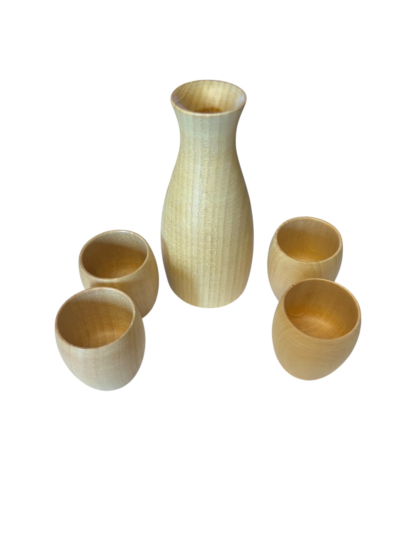 5053 - Five -Piece Wood Sake Set |13-23|