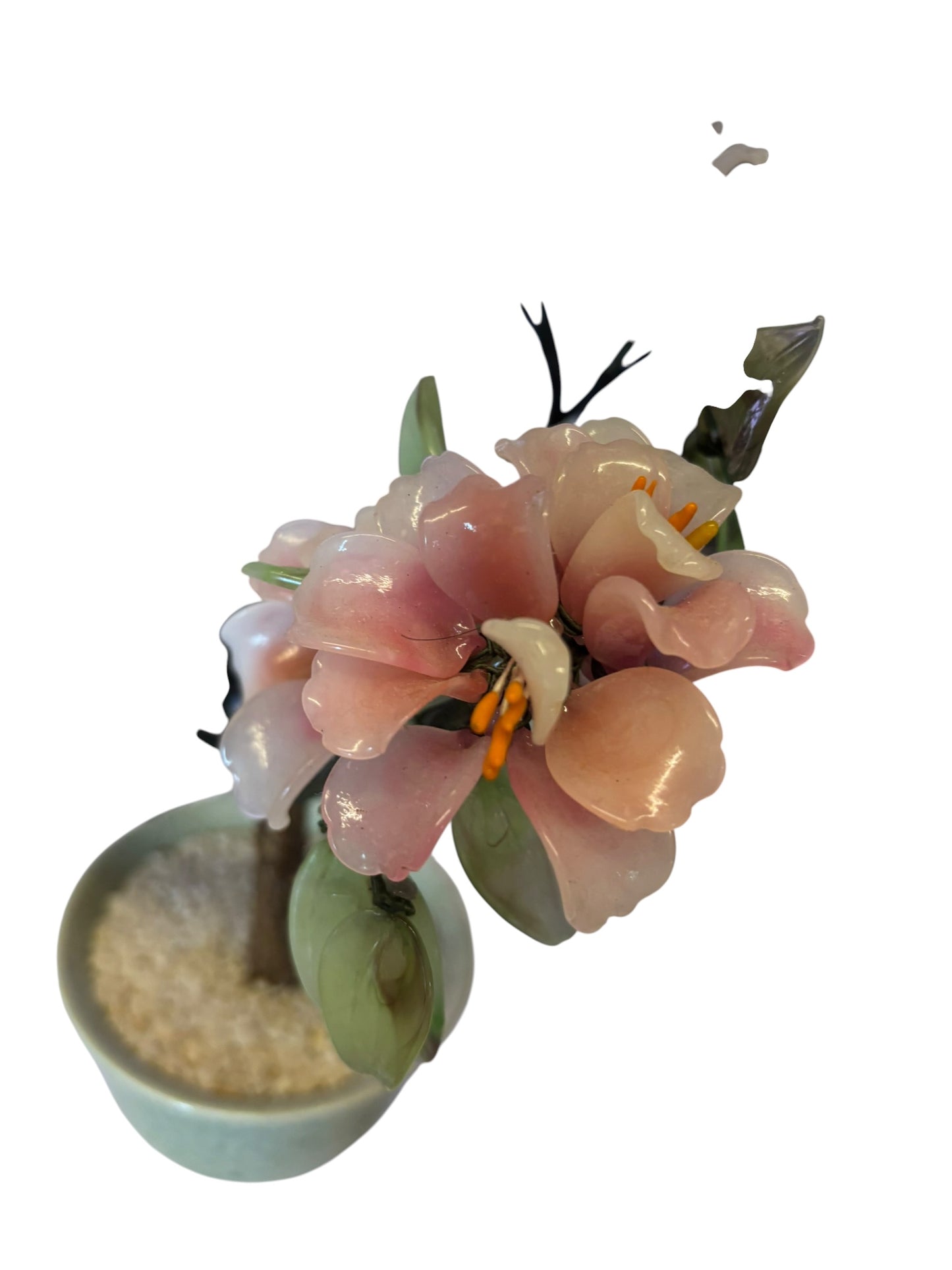 15009 - 10" Pink Jade Tree - Round Base |14-26|