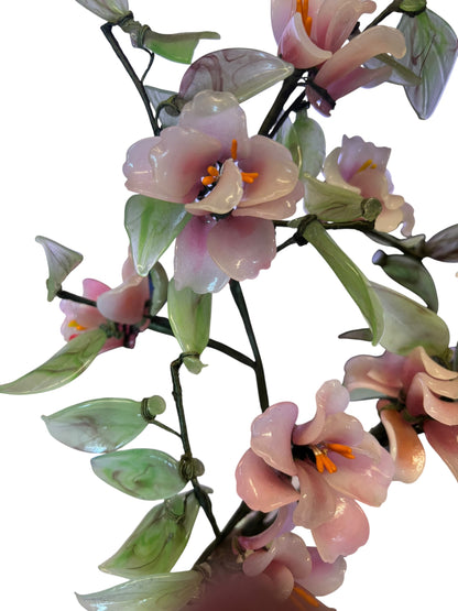 15009 - 10" Pink Jade Tree - Round Base |14-26|