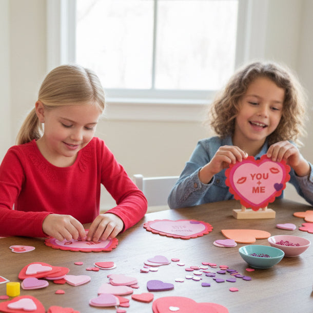 24649 - Make Your Own Valentines Day 14 Foam Stickers 5" |15-29|