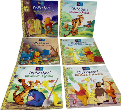 36674 - Set of 6 Winnie the Pooh Golden Books 8" |TBD|