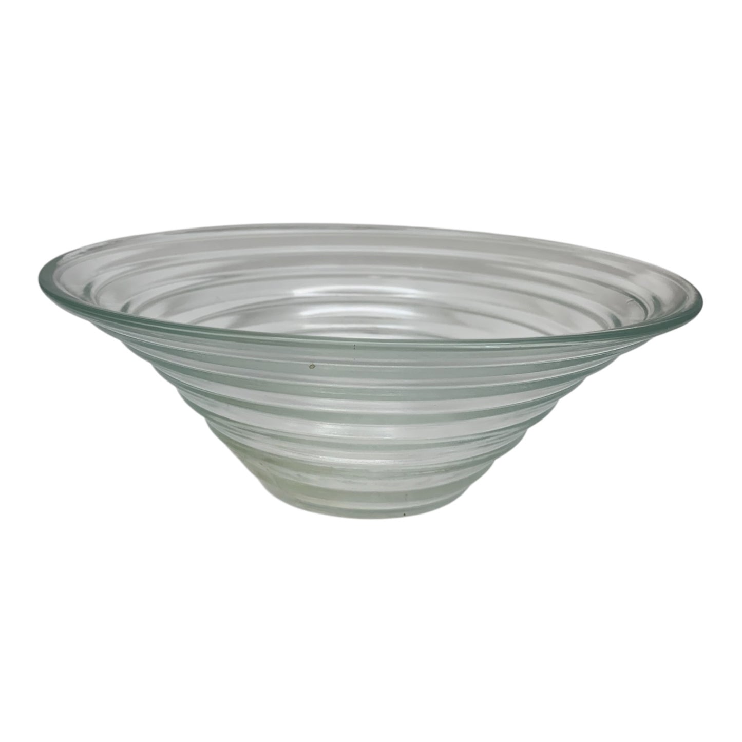 34283 - 9.5" Spiral Glass Fruit Bowl |TBD|sent for prep CL