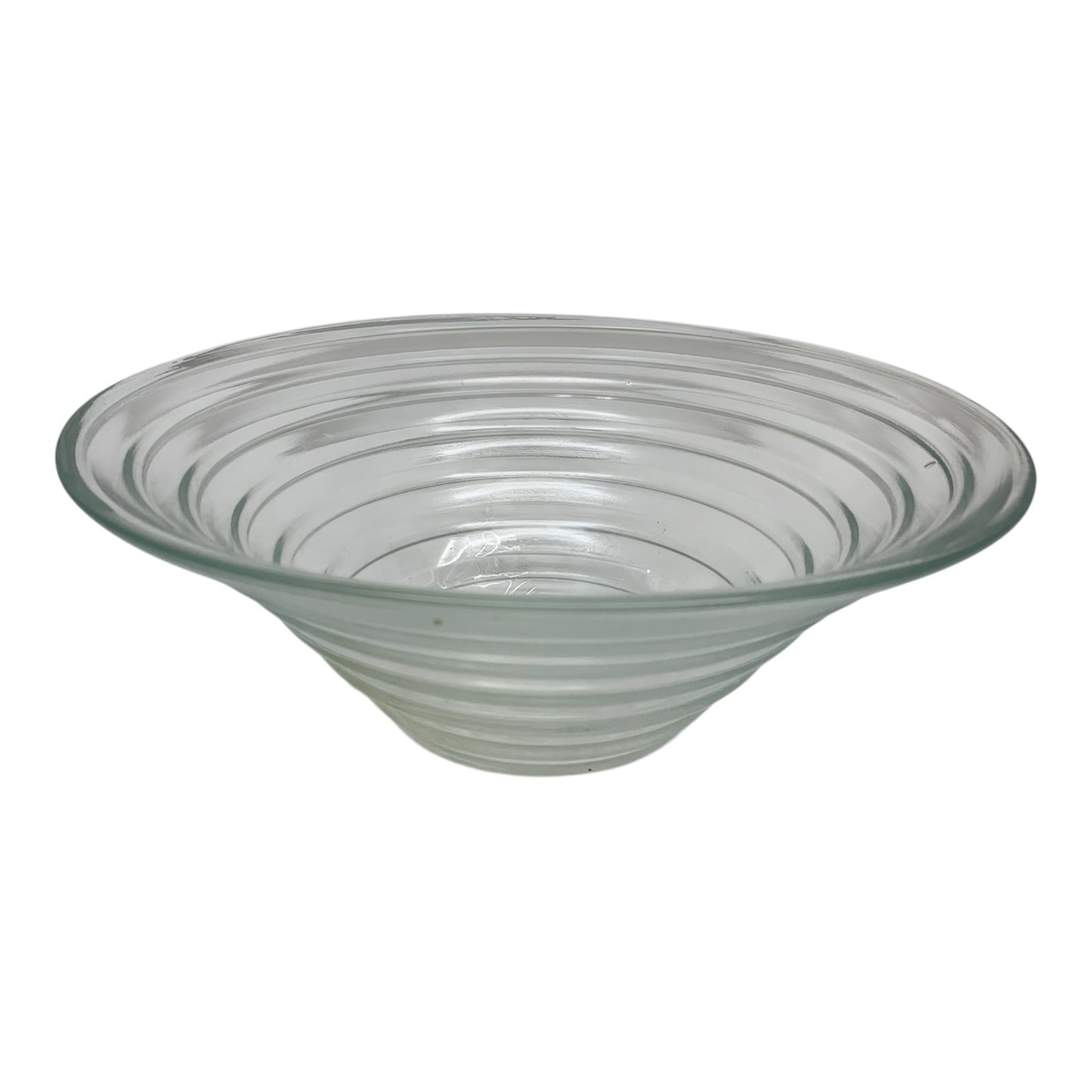 34283 - 9.5" Spiral Glass Fruit Bowl |TBD|sent for prep CL