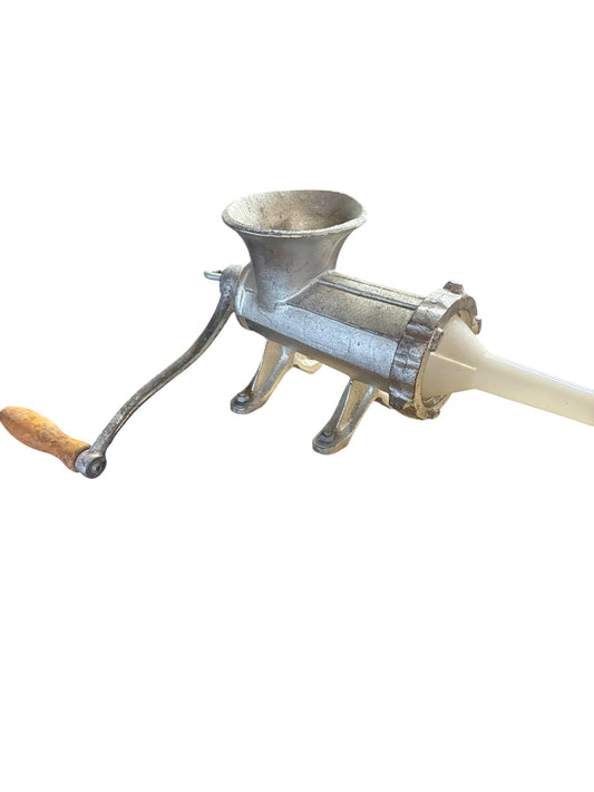 42751 - 16" VillaWare Sausage Meat Grinder Stuffer Metal |Library Corner|