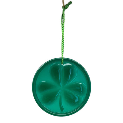 37466 - Hallmark Luck of the Irish 4" Resin Clover Suncatcher |H-64|
