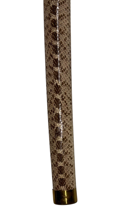 15672 - 39" Snakeskin Katana Sword  THE SNAKE IS A MEANING OF TRANSFORMATION |206|