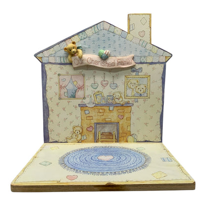 34592 - Cherished Teddies: "Our Cherished Family" 7-Inch Figurine Displayer |X-82|