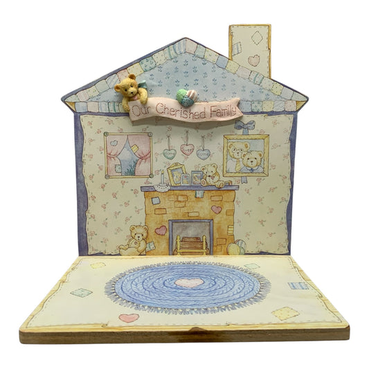 34592 - Cherished Teddies: "Our Cherished Family" 7-Inch Figurine Displayer |X-82|