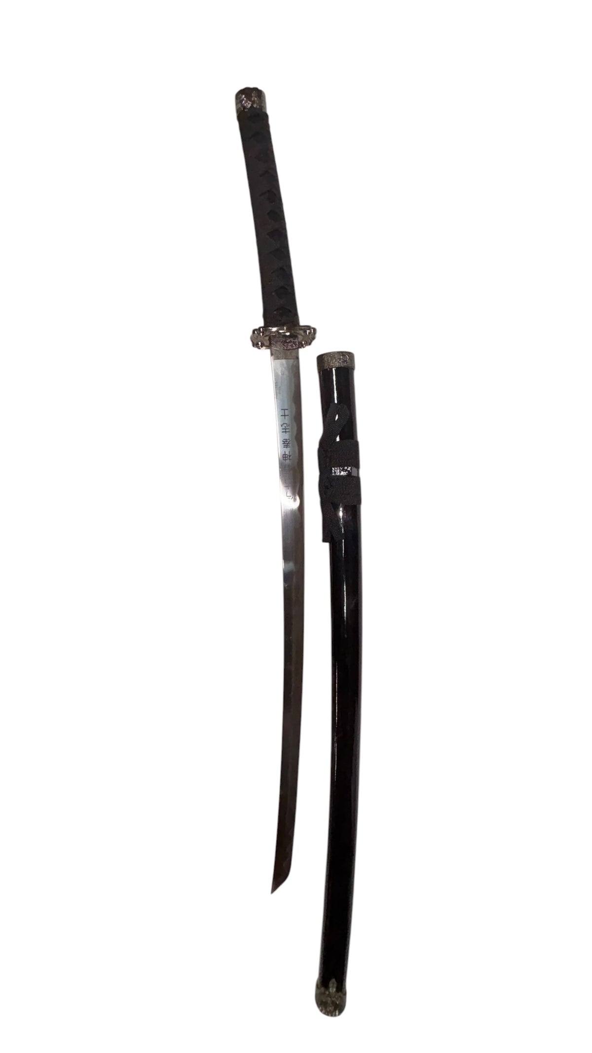 7716 - 40" Black Katana Sword with Dragon |210|