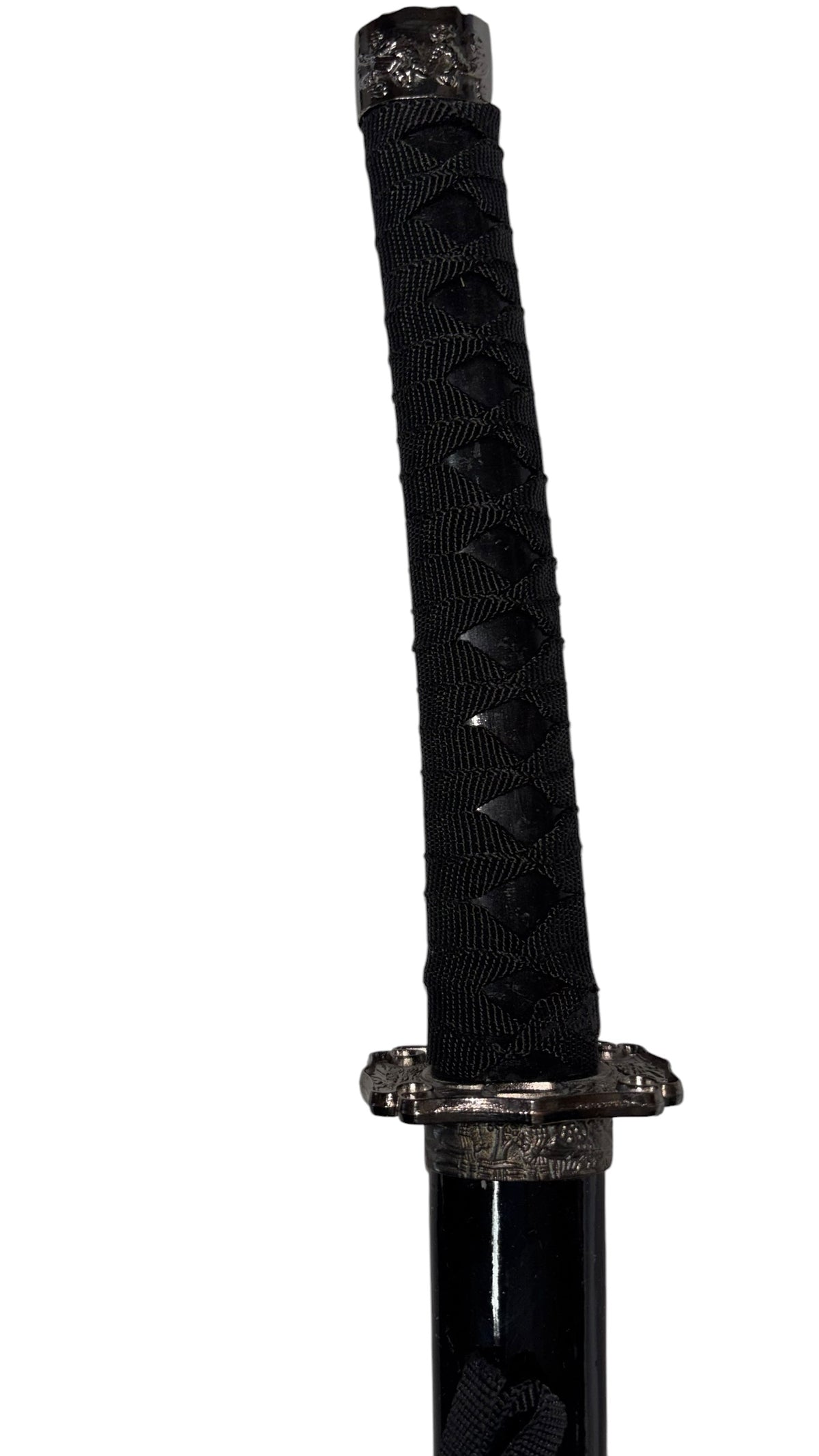 7716 - 40" Black Katana Sword with Dragon |210|