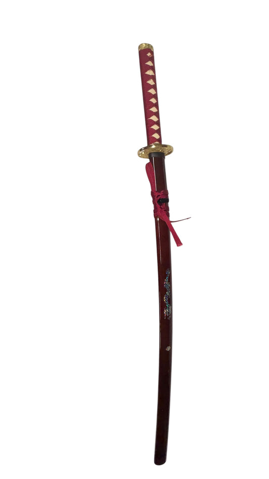 3626 - Sword 41" Dragon Inlay Long - |210|