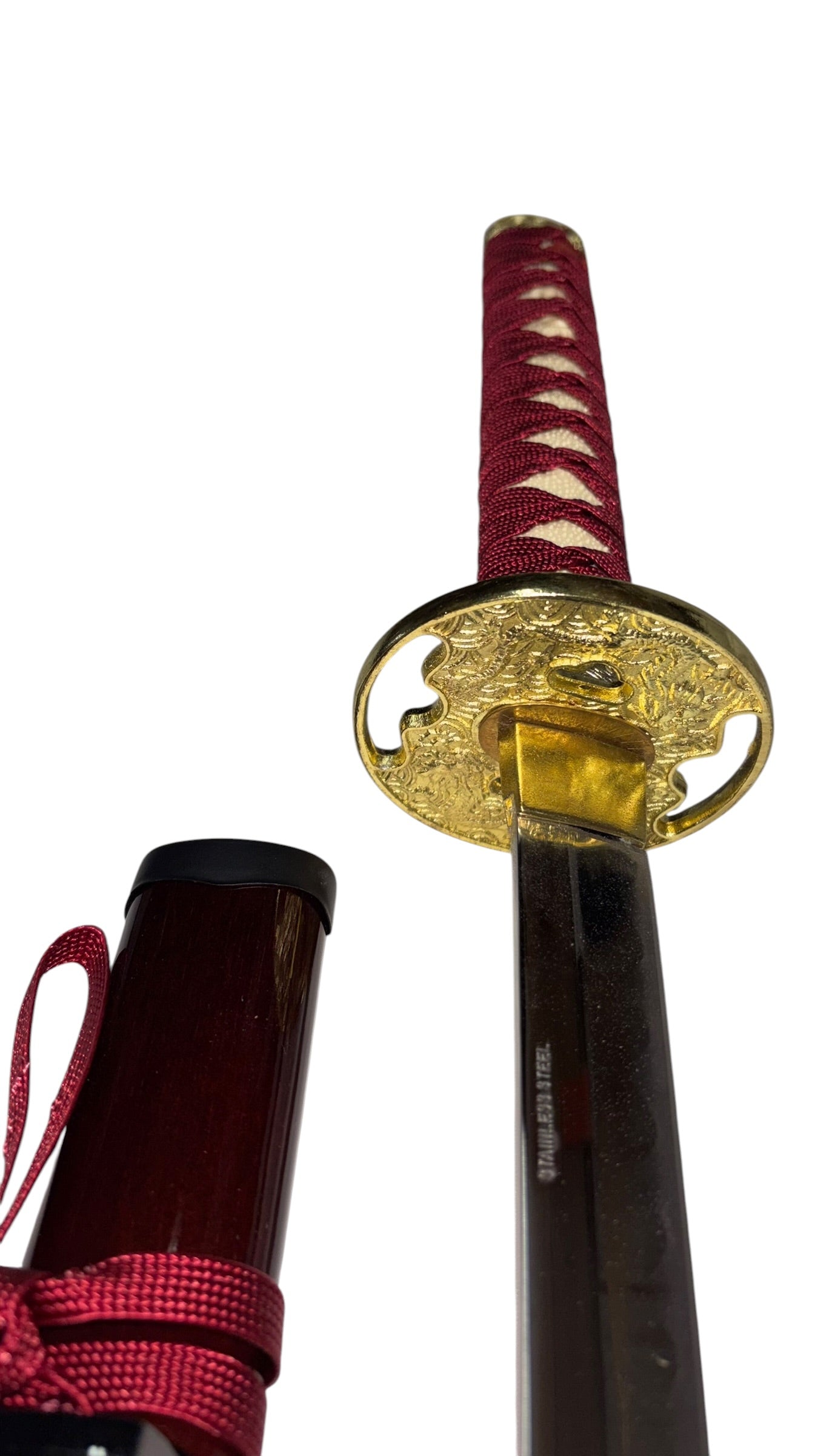 3626 - Sword 41" Dragon Inlay Long - |210|