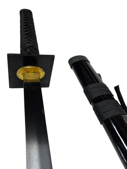 3625 - Sword Ninja 39" Black Blade - |215|