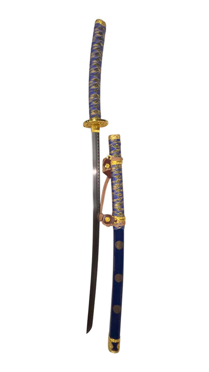 2844 - 41" Blue Lotus Ceremonial Tachi |215|