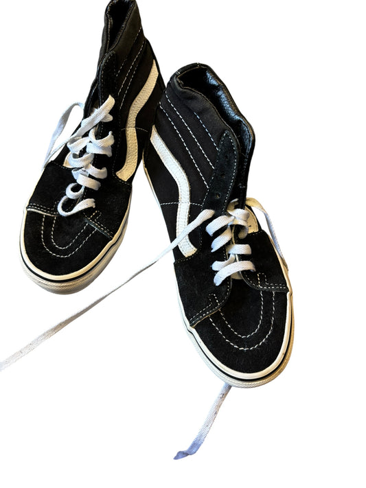 41094 - Vans Black Off The Wall 6.5 Women's Shoes - |17-D Down|