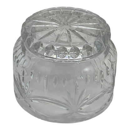 19357 - Noble Excellence Duchess Pattern  Footed Cut Crystal Bowl Fan and Swags design  5.75 x 4.5 High |11-20|