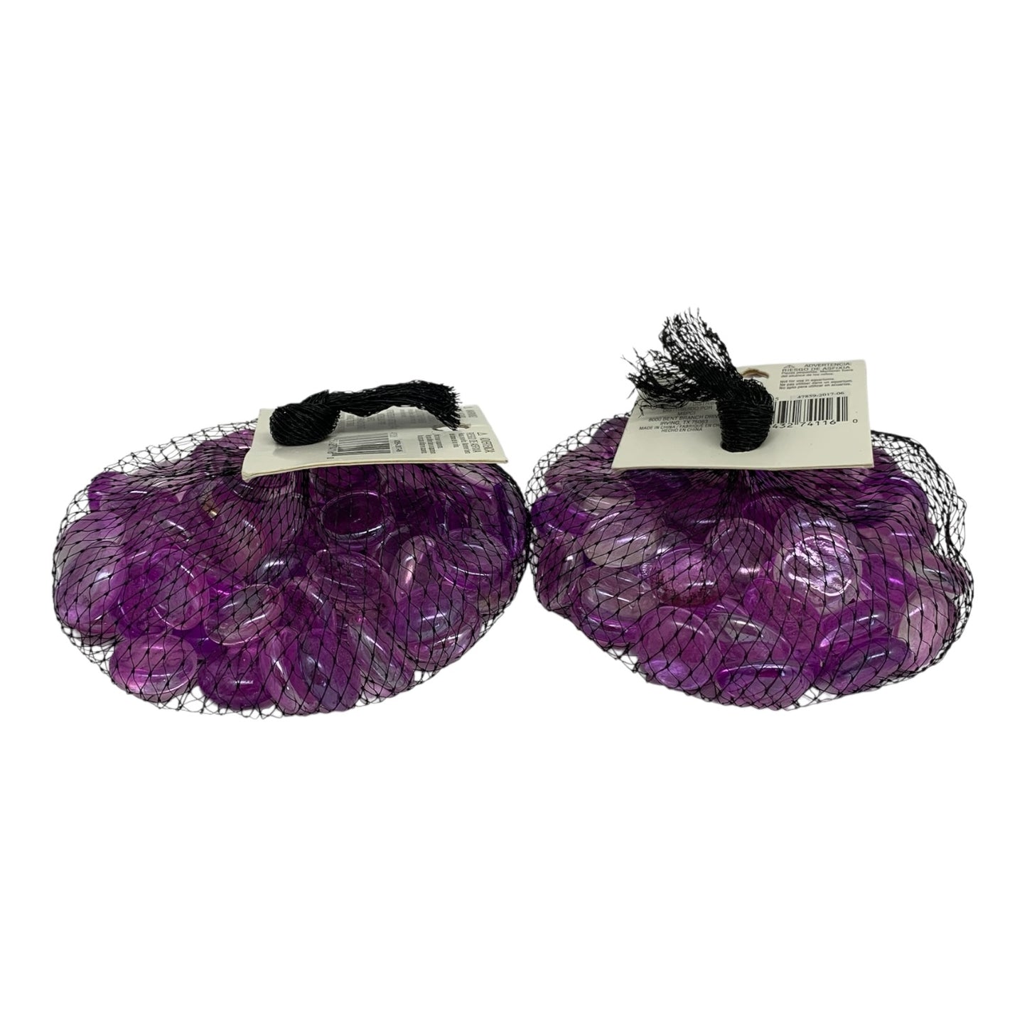 35229 - 2 packs of 12 oz Decorative Fillers Purple Pebbles |TBD|