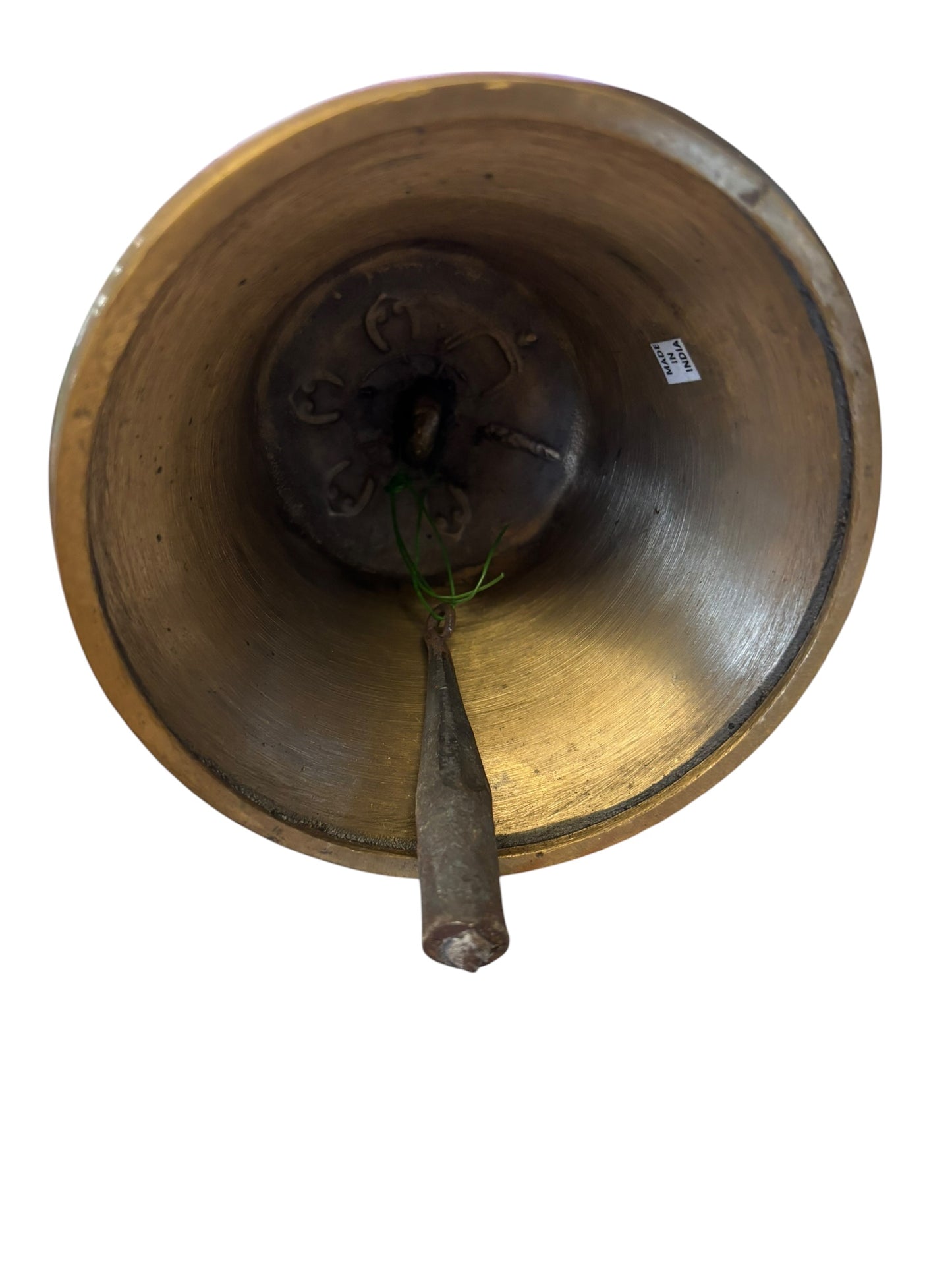4387 - Tibetan BUDDHISM MEDITATION BRASS  Bell 8" - |9-14|